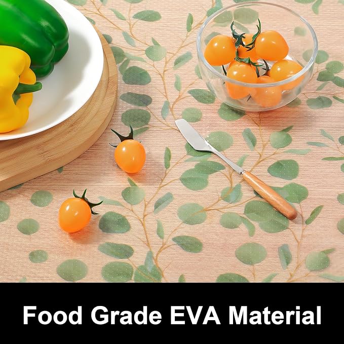 Cooyes Shelf Liners for Kitchen Cabinets Refrigerator Liners Waterproof & Oil-Proof Kitchen Cupboard Liner Drawer Mats EVA Material Non Adhesive Fridge Liner for Shelves（23.6" W x 236" L） - Image 6