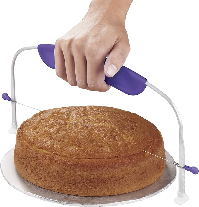 Wilton Round Cake Pans, Aluminum, 4 Piece Set (6-Inch, 8-Inch, 10-Inch and 12-Inch Cakes) Adjustable Cake Leveler - Image 6
