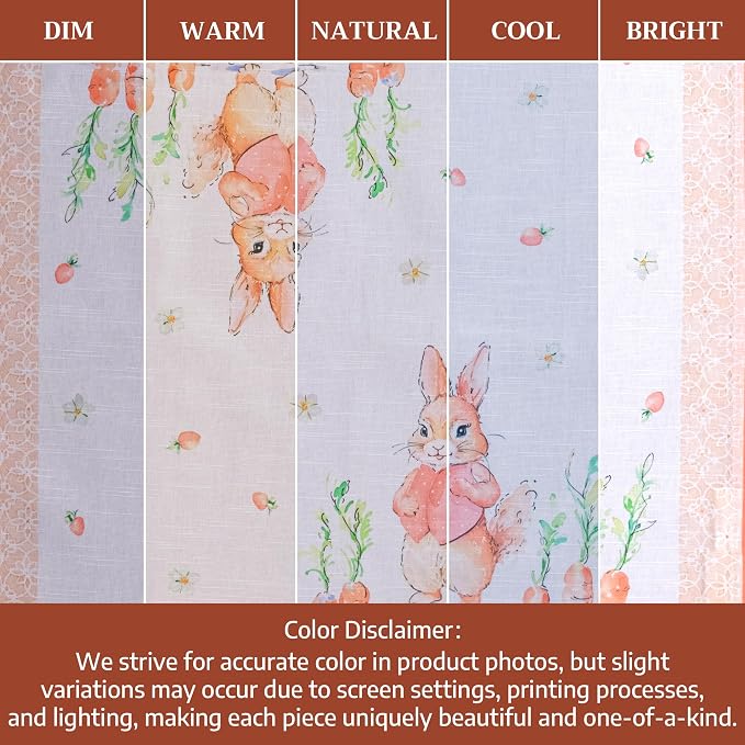 Maison d' Hermine Cloth Napkins Set of 4 Reusable 100% Cotton (20" x 20") | Everyday Square Napkins Cloth Washable Dinner Party Wedding Restaurant Hotel Kitchen Spring Summer - Bunny Party - Image 6