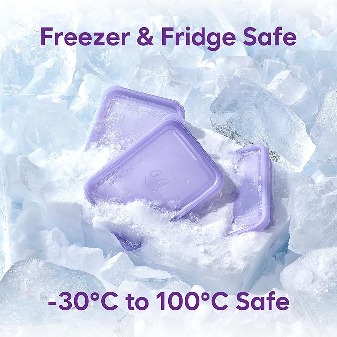 Freezer Containers for Food Storage - Soup with Lids Safe - Twist Release - Flexible Frozen Design - BPA Free (18) - Image 8