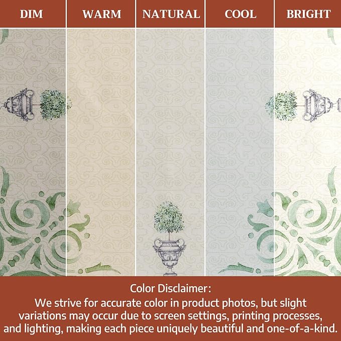 Maison d' Hermine Cloth Napkins Set of 4 100% Cotton Everyday Reusable Square Napkins Cloth Washable, Dinner, Party, Wedding, Restaurant, Spring/Summer (Jardin Du Roy, 20" x 20") | Everyday Square Napkins Cloth Washable Dinner Party Wedding Restaurant ... - Image 6