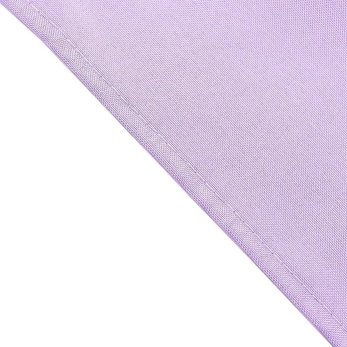 Efavormart Premium Cloth Napkins Set of 25, 17x17 Inch Lavender Seamless Dinner Napkins, Washable Linen Table Napkin Cloth with Hemmed Edges for Weddings, Party and Banquet - Image 3