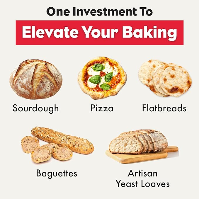 Brod & Taylor Bread Steel Max for Baking Bread & Cooking Pizza (14" x 14" x 0.15") - Image 6