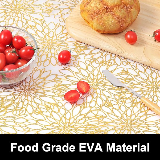 Cooyes Shelf Liners for Kitchen Cabinets Refrigerator Liners Waterproof & Oil-Proof Kitchen Cupboard Liner Drawer Mats EVA Material Non Adhesive Fridge Liner for Shelves（11.8" W x 236" L） - Image 6