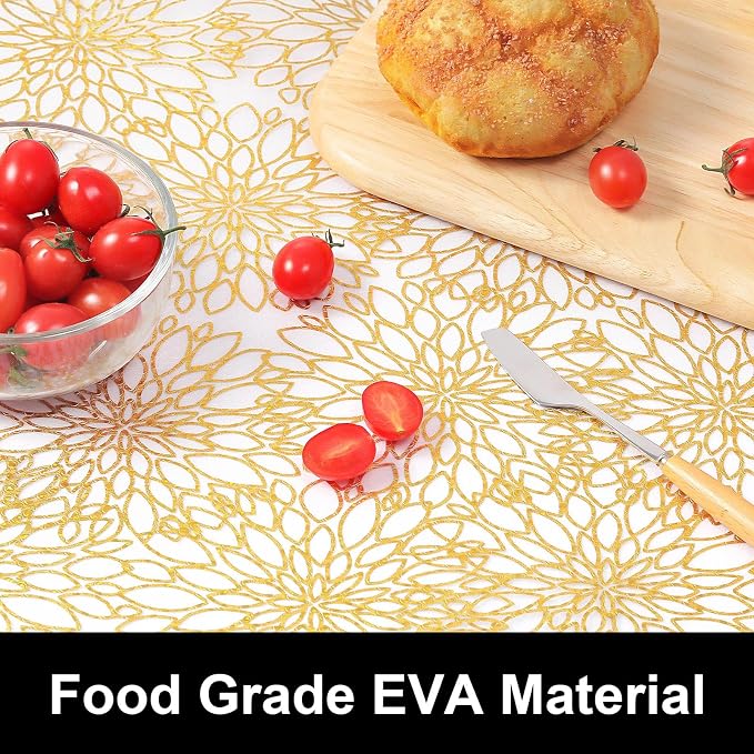 Cooyes Shelf Liner Drawer Liners, Shelf Liners for Kitchen Cabinets, Non-Adhesive Cabinet Liner, EVA Waterproof Non-Slip Refrigerator Liners for Kitchen Drawers（11.8" W x 118" L） - Image 6