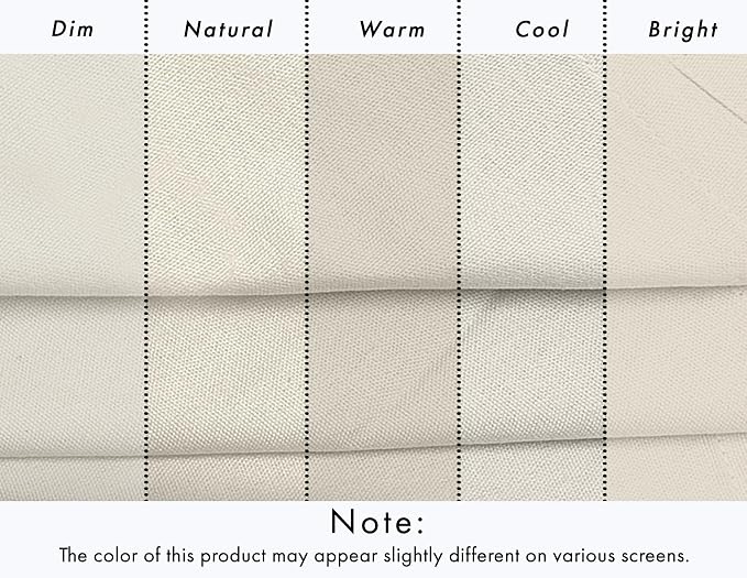 Ruvanti Cloth Napkins Set of 12, 18x18 Inches, 100% Cotton, Washable, Soft & Absorbent, Perfect for Wedding, Christmas, ‎Thanksgiving Dinners - Antique White - Image 5
