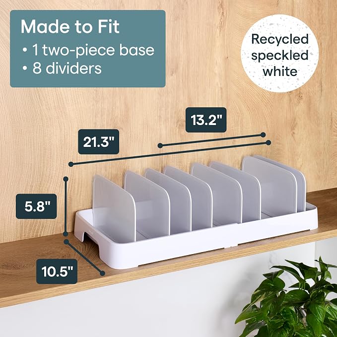 YouCopia StoraLid 40 Container Lid Organizer, Expandable Adjustable Holder - Image 5