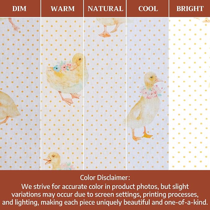 Maison d' Hermine Cloth Napkins Set of 4 Reusable 100% Cotton (18" x 18") | Everyday Square Napkins Cloth Washable Dinner Party Wedding Restaurant Hotel Kitchen Spring Summer - Ducklings In Spring - Image 6
