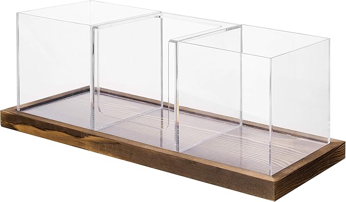 MyGift Coffee & Tea Station Organizer with Acrylic Compartments, 4 Piece | Modular countertop caddy keeps sweeteners, stirrers, packets, and drink accessories sorted for convenient beverage stations - Image 5