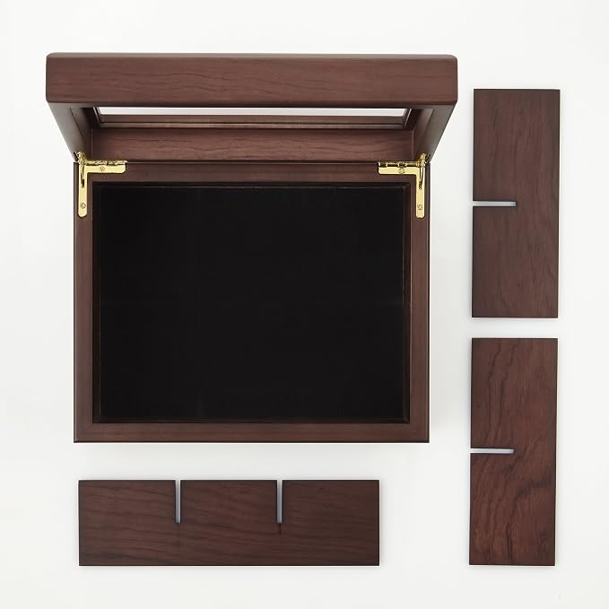 Tea Box - Luxury Wooden Tea Bag Organizer from The Apace Premier Collection - 6 Compartment Tea Storage Chest Container - Elegantly Handmade w/Scratch Resistant Window - Image 7