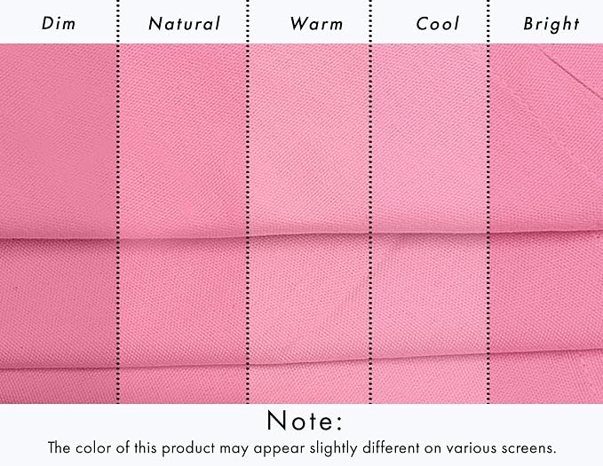 Ruvanti Cloth Napkins Set of 6, 100% Cotton High GSM 18x18 Inches Soft, Washable, Highly Durable & Absorbent, Perfect for Parties, Christmas, Thanksgiving Dinners – Pink Bubblegum - Image 7