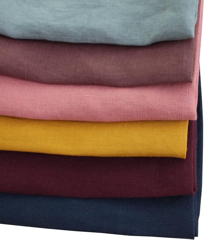 Linen World Linen Kitchen Towels 14 x 28 Inch – Decorative Tea/Kitchen Towels Set of 6 – Stone Washed European Flax Hand Towels - Image 7