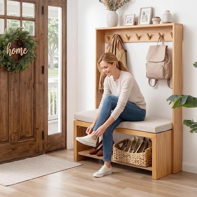 StorageWorks Large Wicker Baskets for Organizing,Pantry Storage Bins,1-Pack | Water Hyacinth Storage Baskets with Handles, Woven Baskets for Storage,Baskets for Pantry,Wicker Basket Large,15" x 11" x 6¾" - Image 6