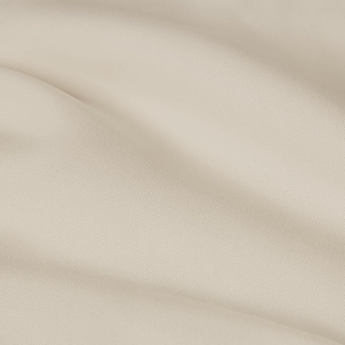 Amazon Basics Reusable Stain and Wrinkle Resistant Cloth Napkins, 17 x 17 inches, Beige, 12 Count (Pack of 4) - Image 4
