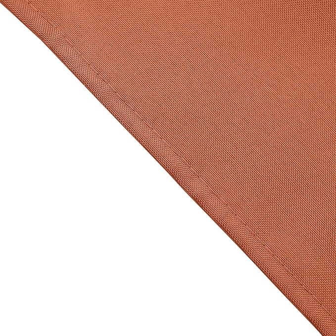 Efavormart Premium Cloth Napkins Set of 25, 17x17 Inch Terracotta Seamless Dinner Napkins, Washable Linen Table Napkin Cloth with Hemmed Edges for Weddings, Party and Banquet - Image 3