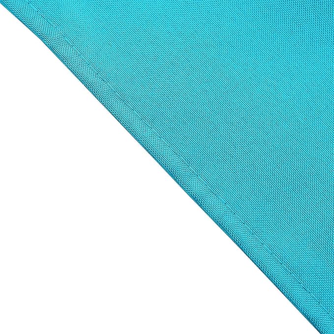 Efavormart Premium Cloth Napkins Set of 10, 17x17 Inch Turquoise Seamless Dinner Napkins, Washable Linen Table Napkin Cloth with Hemmed Edges for Weddings, Party and Banquet - Image 3