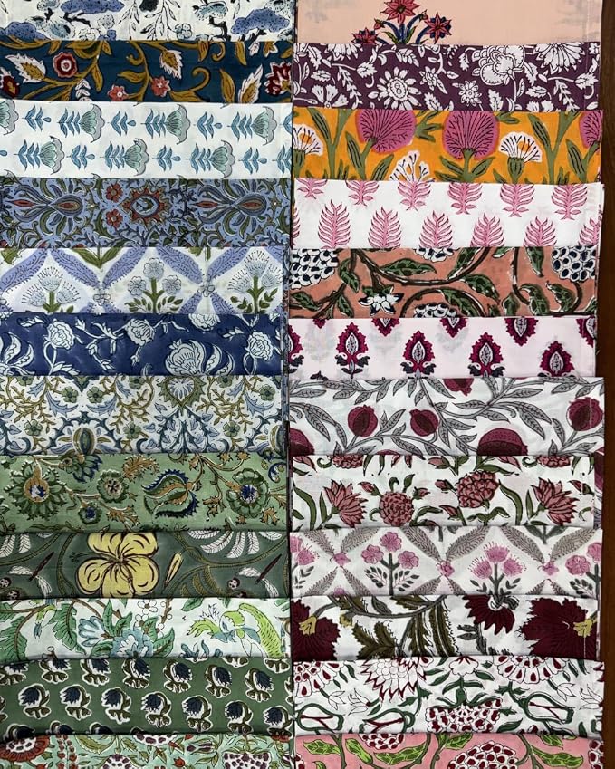 Napkin, Kitchen Towels, Table Decor, Table Linen, Cotton Napkins, Cloth Napkins, Set of 6, Size 20"x 20", Block Print Lunch, Dinner Napkins - Image 5