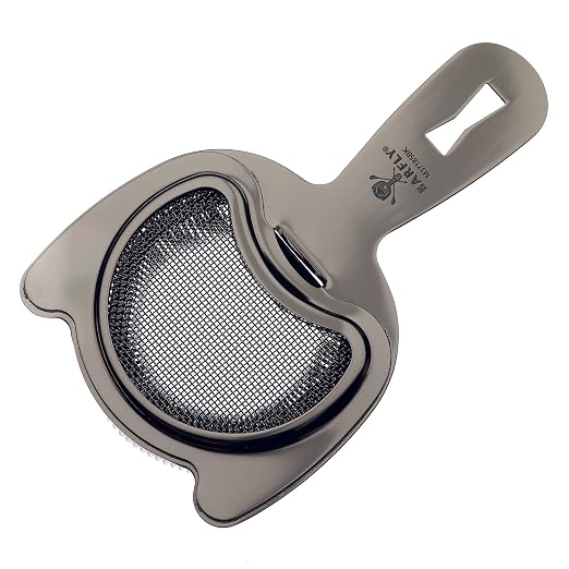 Barfly Fine Mesh Spring Strainer, Black - Image 5
