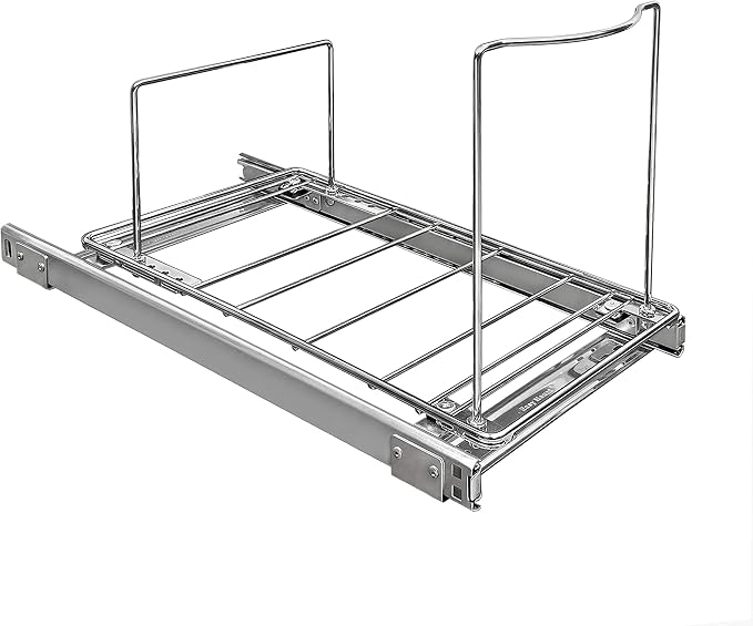 LYNK PROFESSIONAL® Pull-Out Trash Can Drawer – Sliding Organizer for Kitchen Cabinet or Under-Sink Use – Heavy Duty Storage Rack (Bin Not Included) - Image 9