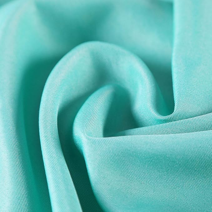 Cloth Napkins 20x20 inch Washable Polyester Dinner Napkins Soft Table Napkins for Wedding Party Dining Banquet(Turquoise,50PCS) - Image 2