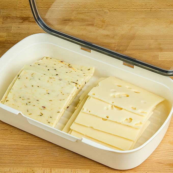 ProKeeper Deli Food Storage Container with Air-Tight Seal and Dry Erase Lid | Ideal for Deli Meats, Cheeses, and Bacon, BPA Free and Dishwasher Safe - Image 4