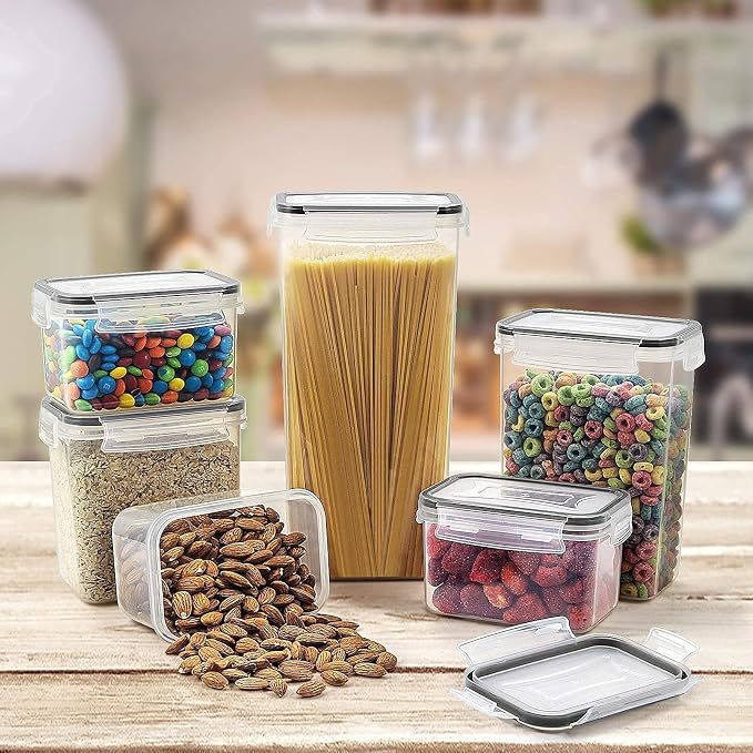 Wildone 14 Pcs Food Storage Containers and 4 Pcs Large Food Storage Containers Bundle - Image 5