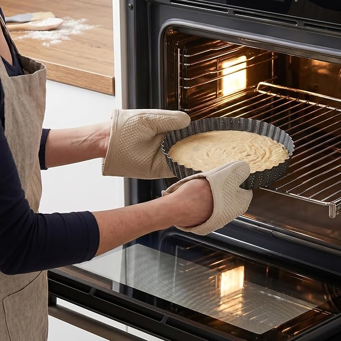 Deep Dish Quiche Lorraine Pie Pan - 7.87 inch Tart Pans with Removable Bottoms - Apple Pie Pan - 7.87 inch Tarte Tatin Pan - Deep Dish Pie Crust - Quiche Baking Dish - Image 7