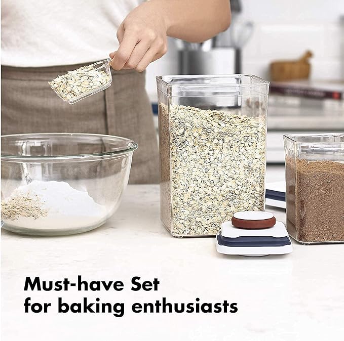 OXO Good Grips 8-Piece POP Container Baking Set with 5 Labels - Image 3
