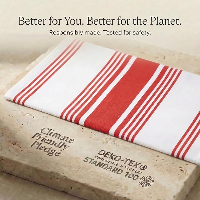 Urban Villa Kitchen Towels Cotton Dish Towels 20”x30” (Set of 6) Chillired - Image 9