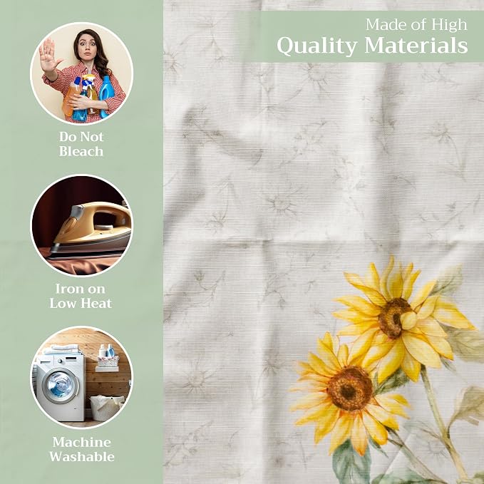 Maison d' Hermine Cloth Napkins Set of 4 Reusable 100% Cotton (20" x 20") | Everyday Square Napkins Cloth Washable Dinner Party Wedding Restaurant Hotel Kitchen Spring Summer - Candice - Image 3