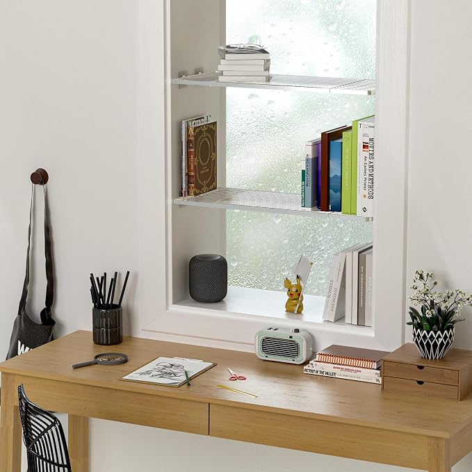 Expandable Closet Organizer Shelves, Adjustable Rod Metal Storage Shelves Divider for Wardrobe Cupboard Kitchen (Silver,11.8" D x 17"-31" W,3PCS) - Image 9