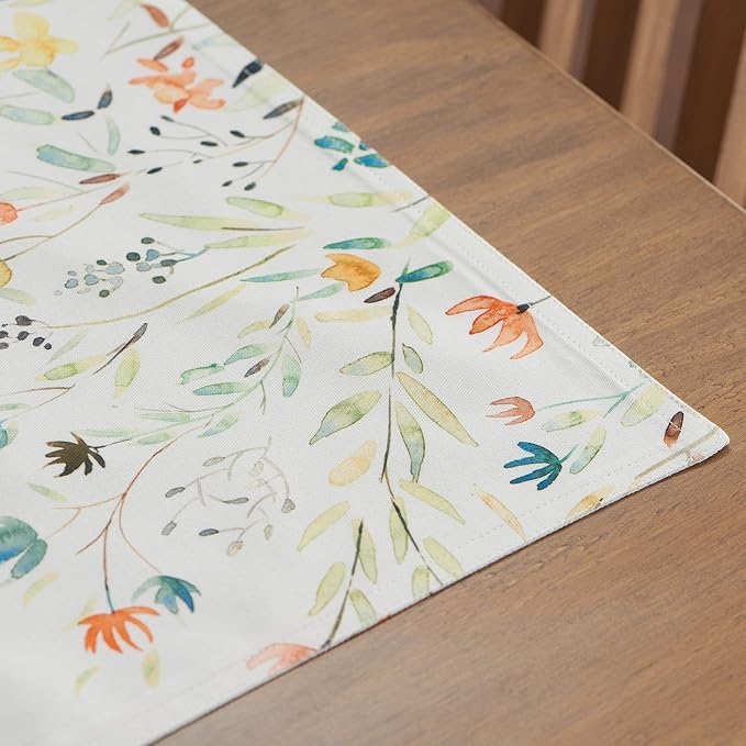 Maison d' Hermine Colmar Bundle Set 100% Cotton Set of 4 Napkins (20 Inch by 20 Inch) and Set of 4 Place Mats (13 Inch by 19 Inch) - Image 8