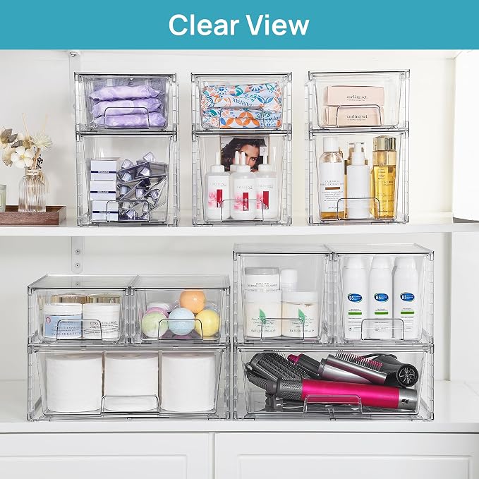 Vtopmart 7pack Easily Clear Storage Dawers - Image 2