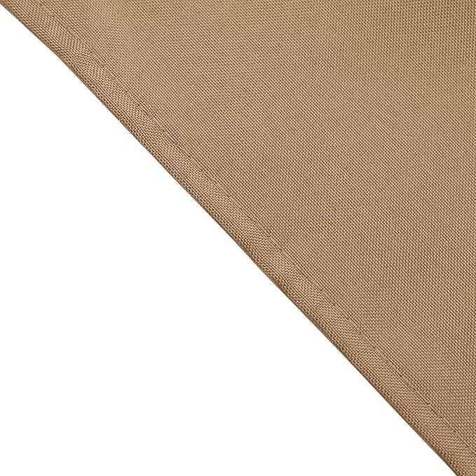 Efavormart Premium Cloth Napkins Set of 25, 17x17 Inch Taupe Violet Seamless Dinner Napkins, Washable Linen Table Napkin Cloth with Hemmed Edges for Weddings, Party and Banquet - Image 3