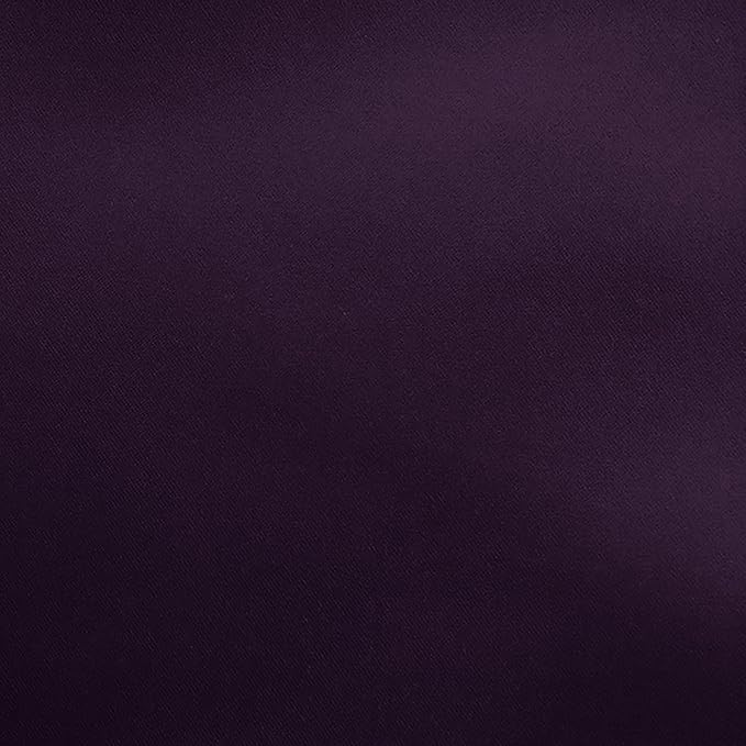 17x17-Inch Square Satin Cloth Napkins, Aubergine Set of 36 - Image 2