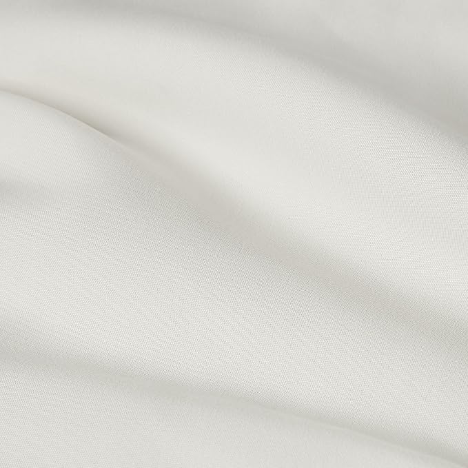 Amazon Basics Reusable Stain and Wrinkle Resistant Cloth Napkins, 17 x 17 inches, White, 12 Count (Pack of 4) - Image 4