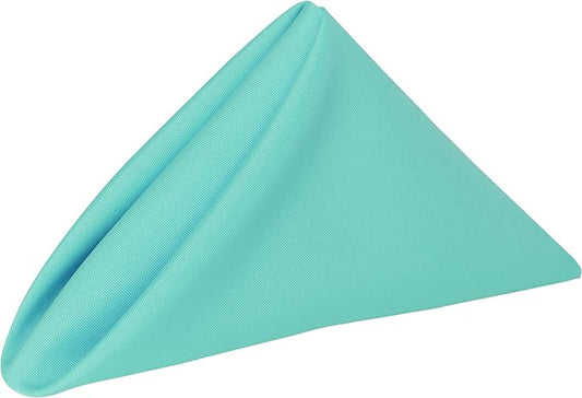 17x17-Inch Polyester Cloth Napkins, Caribbean, Set of 60 by UltimateTextile