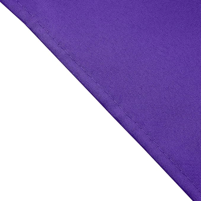 Efavormart Premium Cloth Napkins Set of 100, 17x17 Inch Purple Seamless Dinner Napkins, Washable Linen Table Napkin Cloth with Hemmed Edges for Weddings, Party and Banquet - Image 3