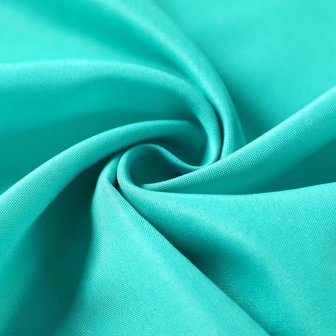 Bailarina Cloth Napkins Set of 40,17x17 inches Dinner Napkins Cloth Washable,Polyester Square Table Cloth Napkin Bulk with Hemmed Edges Ideal for Banquets, Parties and Weddings-Turquoise - Image 5