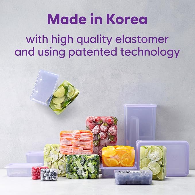 Freezer Containers for Food Storage 24pcs - Soup with Lids Safe - Twist Release - Flexible Frozen Design - BPA Free - Image 9