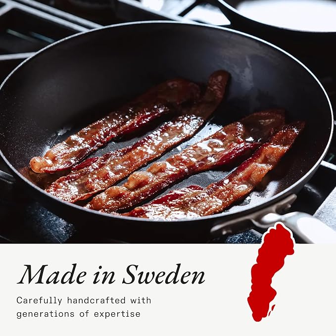 Made In Cookware - Seasoned 10" Carbon Steel Frying Pan - Professional Cookware - Crafted in Sweden - Induction Compatible - Image 7
