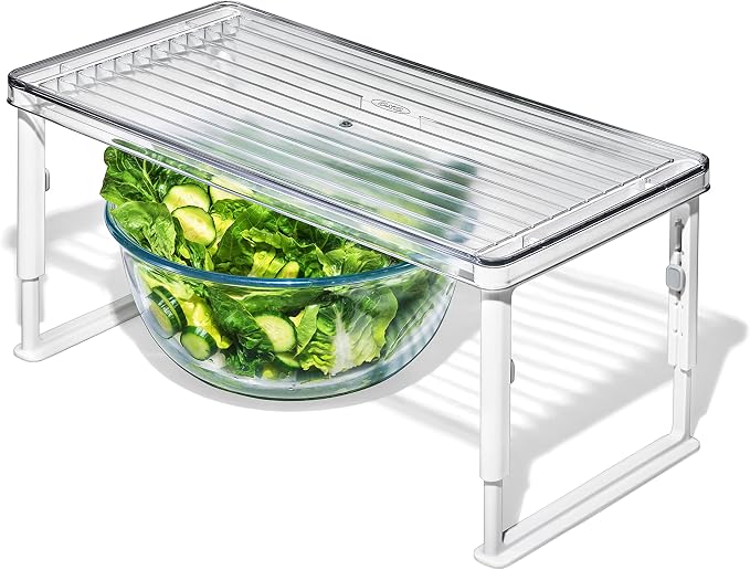OXO Good Grips Adjustable Fridge Shelf Riser by Unknown
