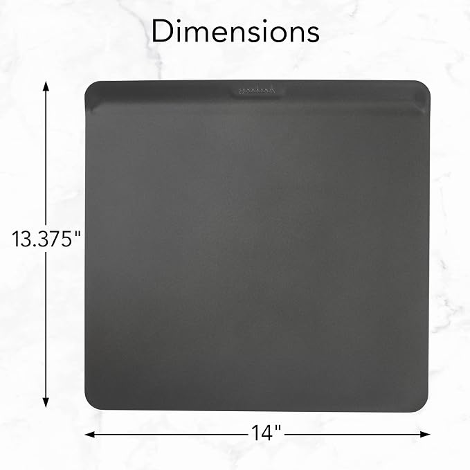 GoodCook AirPerfect Nonstick Air Insulated Cookie Sheet, 14" x 12", No Burning, Gray (Pack of 6) - Image 5