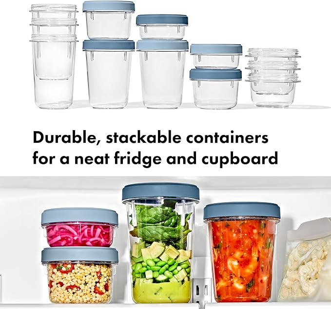 OXO Good Grips Twist & Stack Container – 5 oz – 3 Pack - Image 3