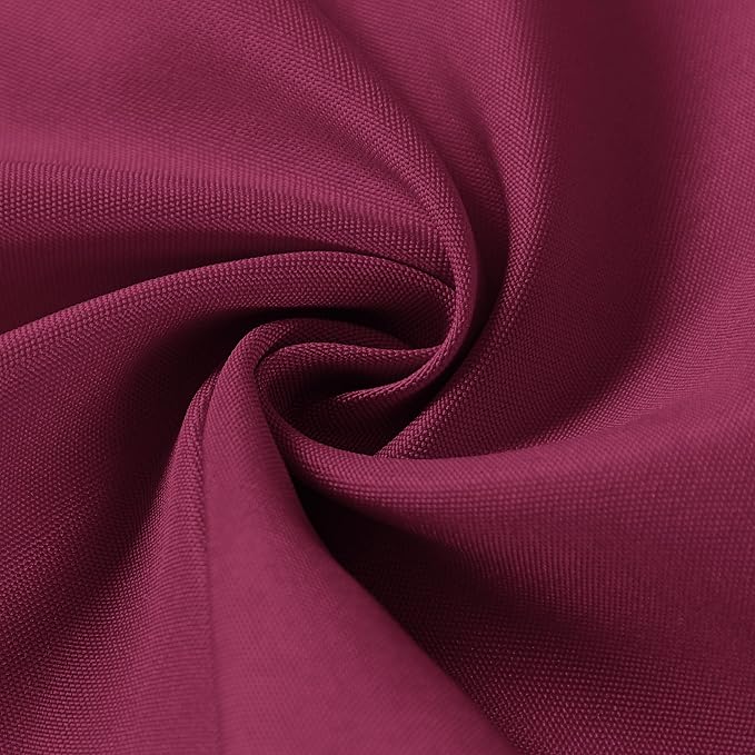 Bailarina Cloth Napkins Set of 80,17x17 inches Dinner Napkins Cloth Washable,Polyester Square Table Cloth Napkin Bulk with Hemmed Edges Ideal for Banquets, Parties and Weddings-Burgundy - Image 5