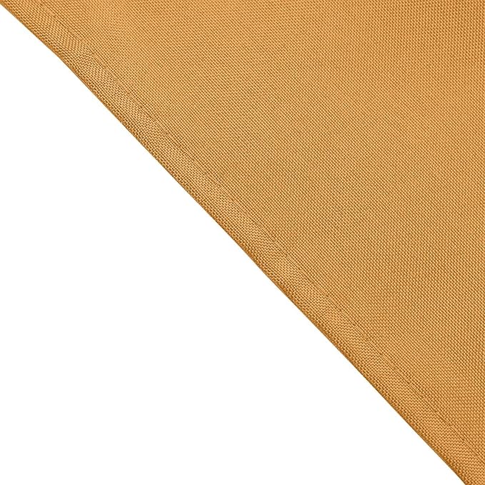 Efavormart Premium Cloth Napkins Set of 10, 17x17 Inch Gold Violet Seamless Dinner Napkins, Washable Linen Table Napkin Cloth with Hemmed Edges for Weddings, Party and Banquet - Image 3