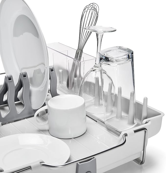 OXO Good Grips Foldaway Dish Rack - Image 17