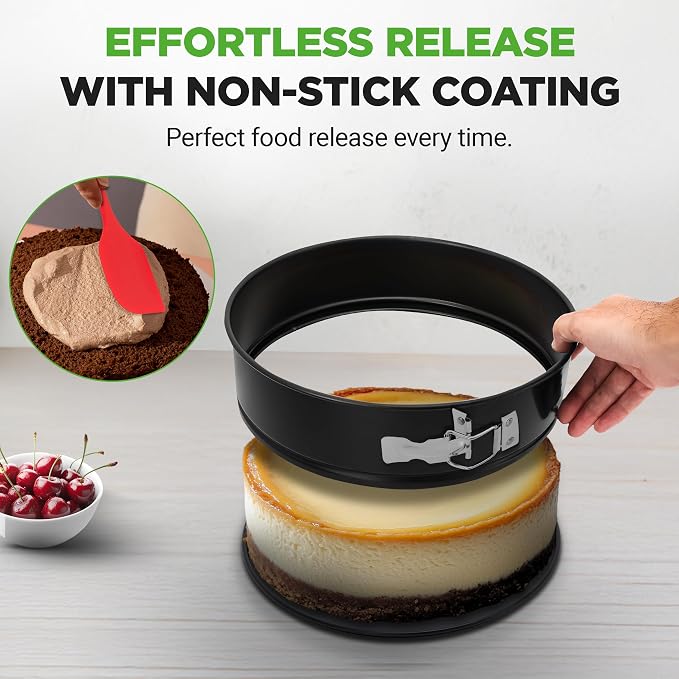 NutriChef 42-Piece Nonstick Bakeware Set | Carbon Steel Baking Pans Set with Oven Mitts, Muffin Trays, Cookie Sheets, Loaf Pan, & Accessories for Cakes, Pizza & Bread. - Image 6
