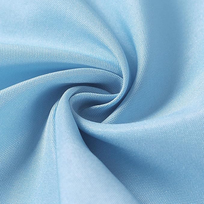 Cloth Napkins 20x20 inch Washable Polyester Dinner Napkins Soft Table Napkins for Wedding Party Dining Banquet(Blue Mist,25PCS) - Image 2