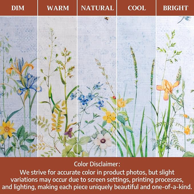 Maison d' Hermine Cloth Napkins Set of 4 Reusable 100% Cotton (20" x 20") | Everyday Square Napkins Cloth Washable Dinner Party Wedding Restaurant Hotel Kitchen Spring Summer - Fleurs De Mai - Image 6